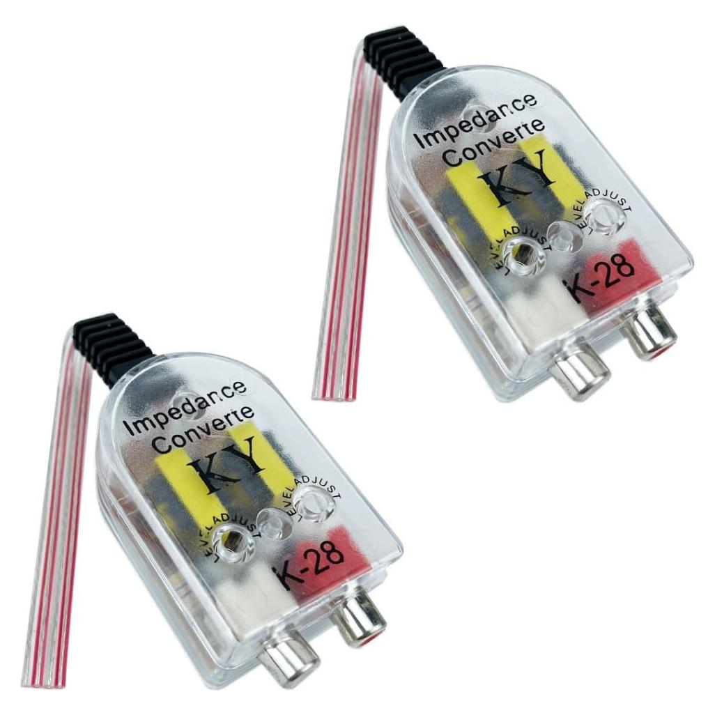 Paquete de 2 Convertidores de Audio RCA CCeCCe para Coche