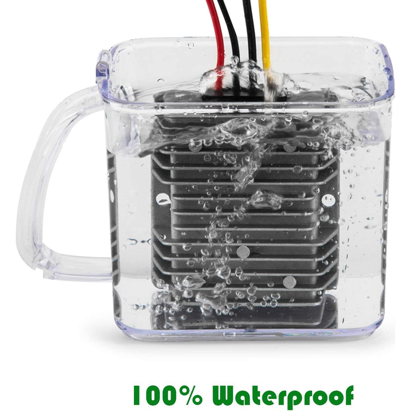 Convertidor de Voltaje DC 24V a 12V 20A 240W IP68