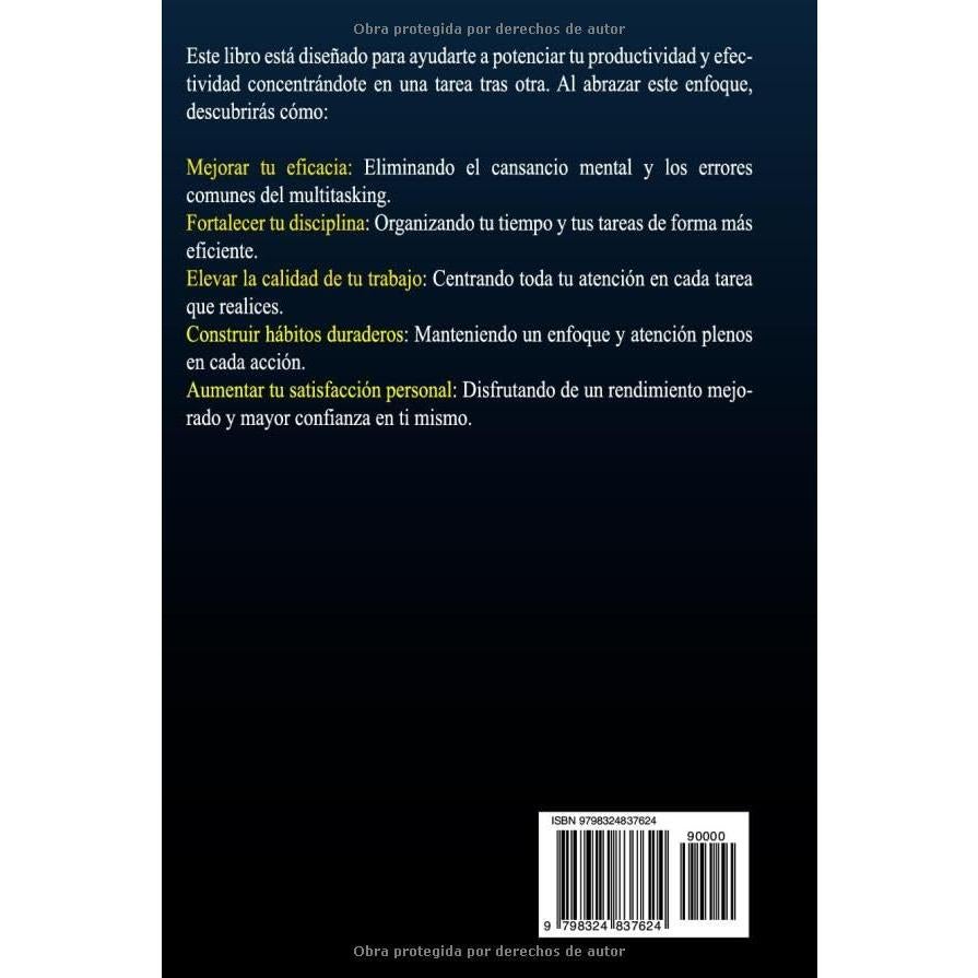 Un Hábito a la Vez: Libro de Superación Personal en Español: Guía de Autoayuda para Crear Disciplina (libros de superación personal en español) (Spanish Edition)