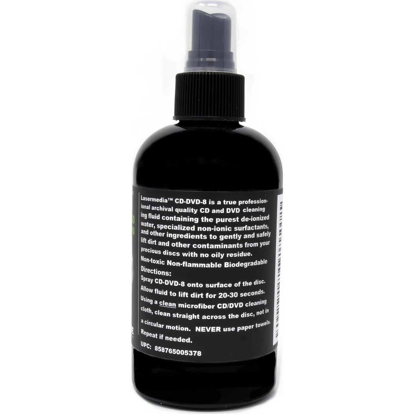 Limpiador de CD y DVD Lasermedia CD-DVD-8 - 237 ML