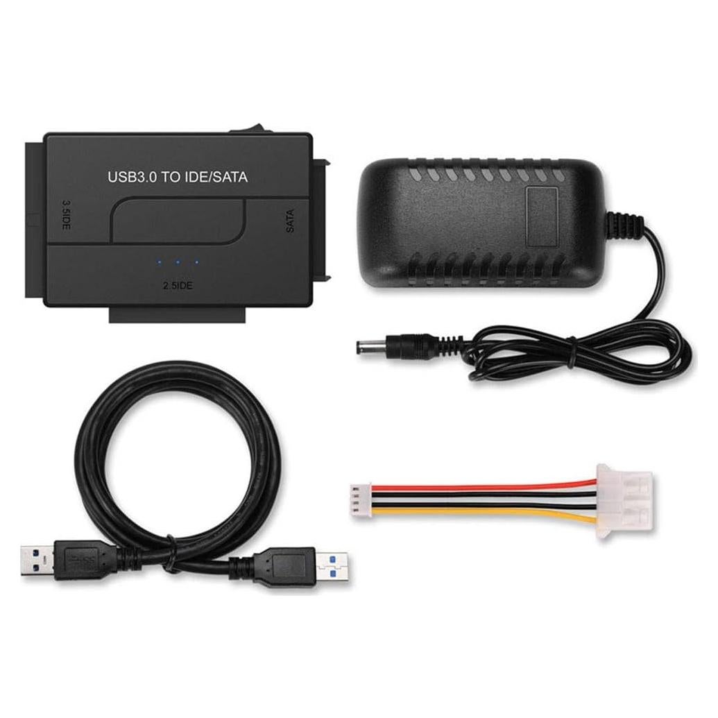 Adaptador USB 3.0 RUNAAJA a IDE/SATA para HDD/SSD 2.5" 3.5"