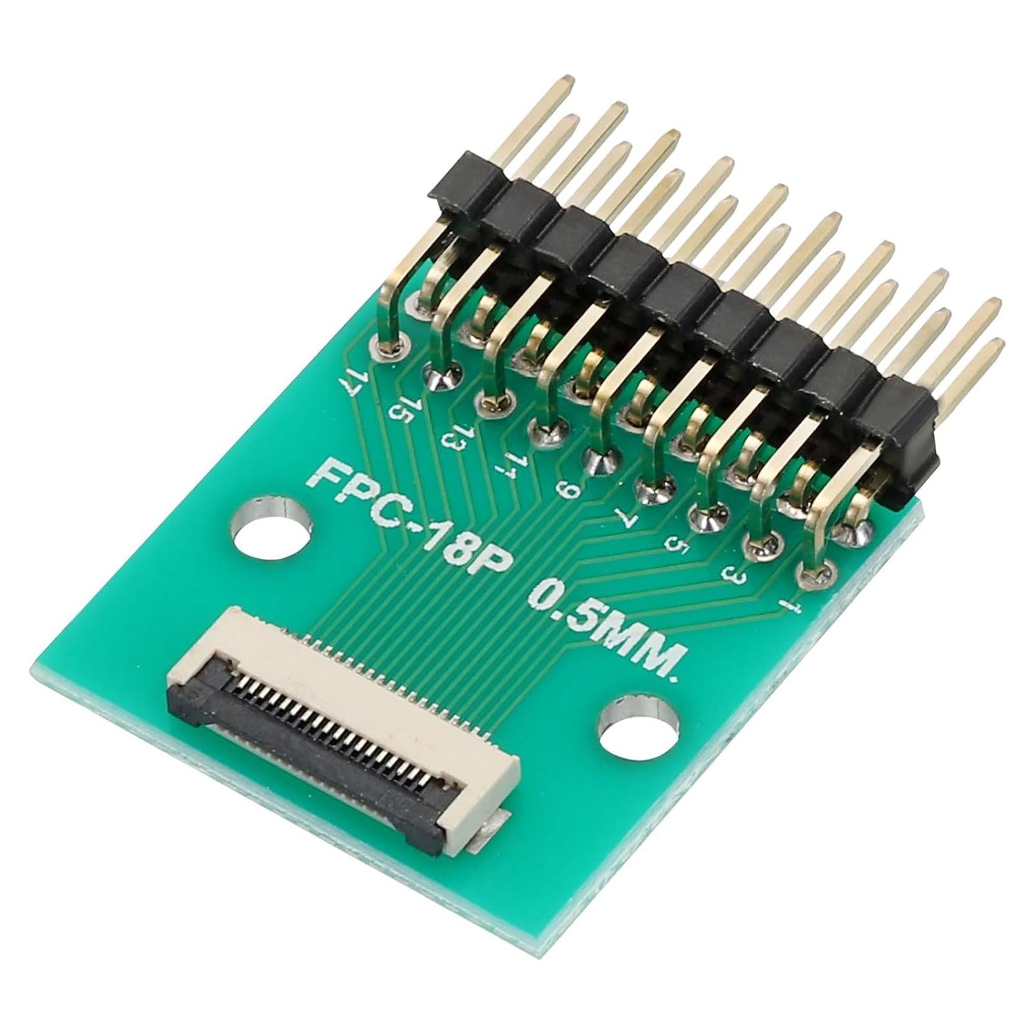 Conector FFC FPC 18 Pines MECCANIXITY 0.5mm a 1.0mm