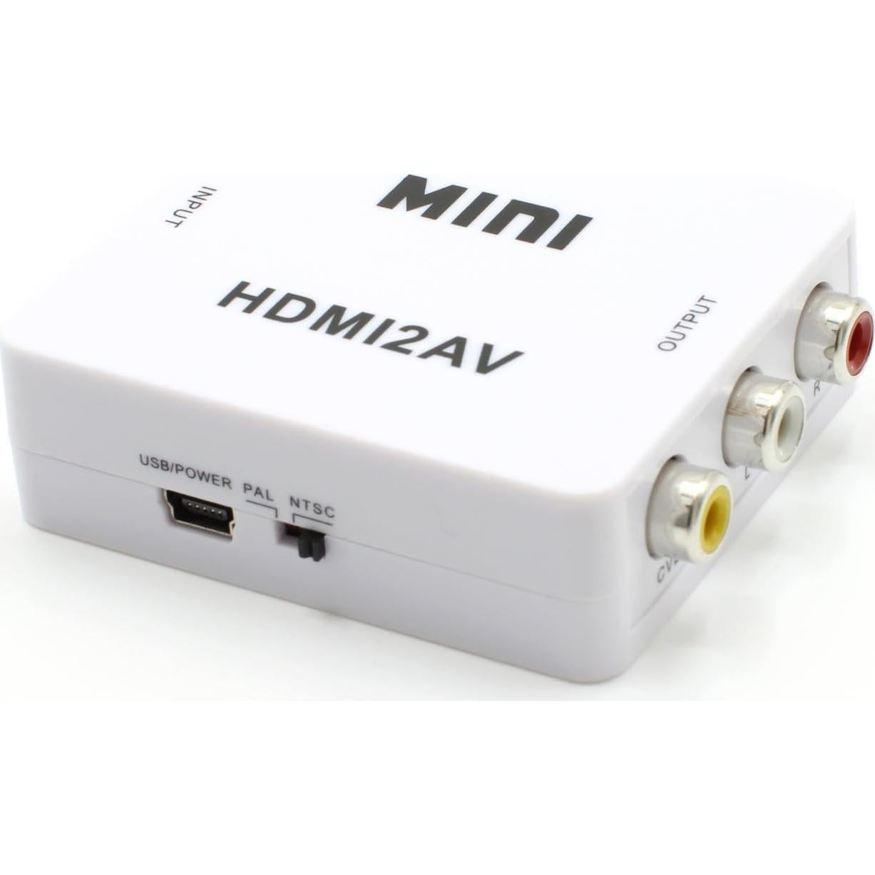 Convertidor HDMI a RCA THE CIMPLE CO - Kit Blanco