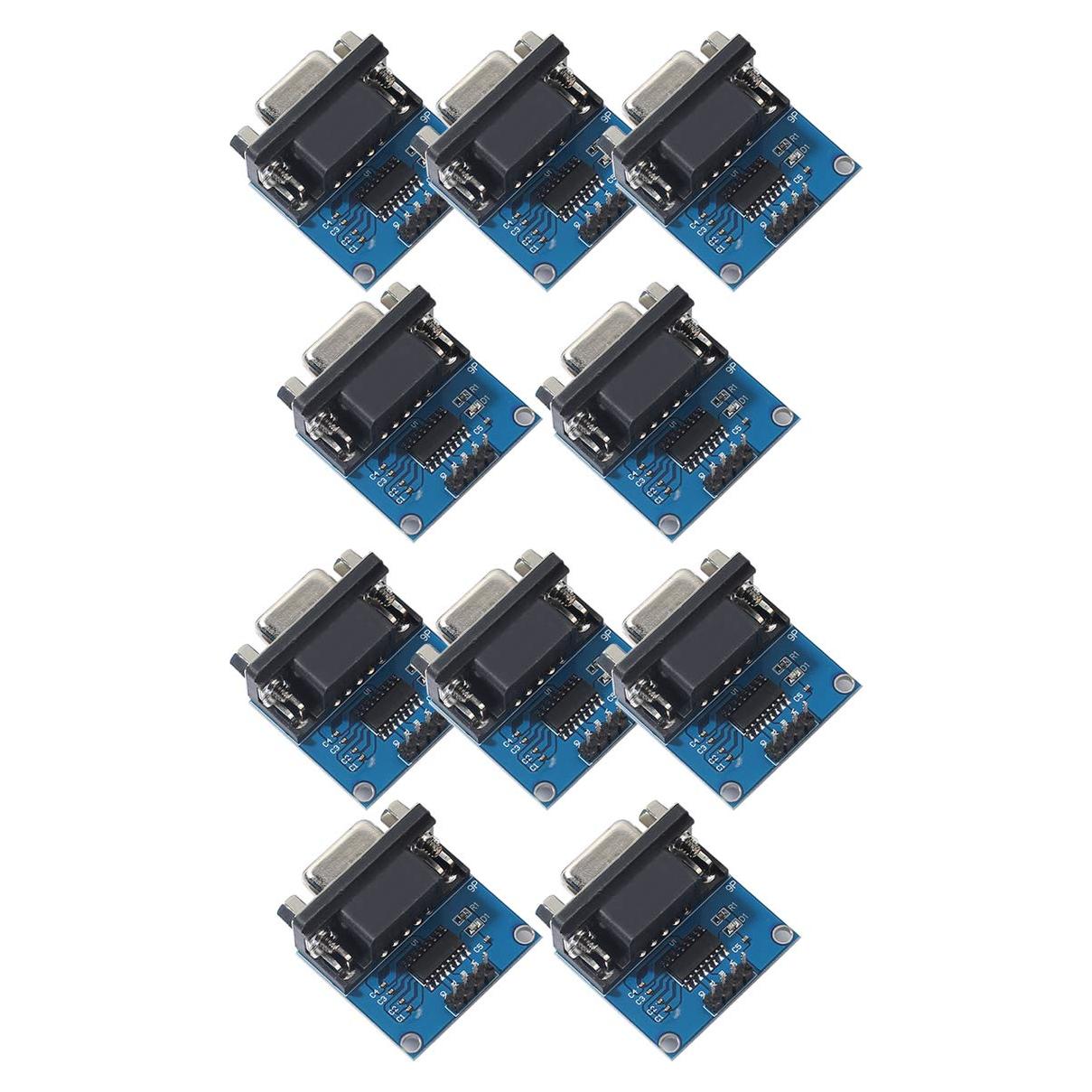 Módulo Convertidor RS232 a TTL DEVMO 10pcs MAX3232 3.3V-5V