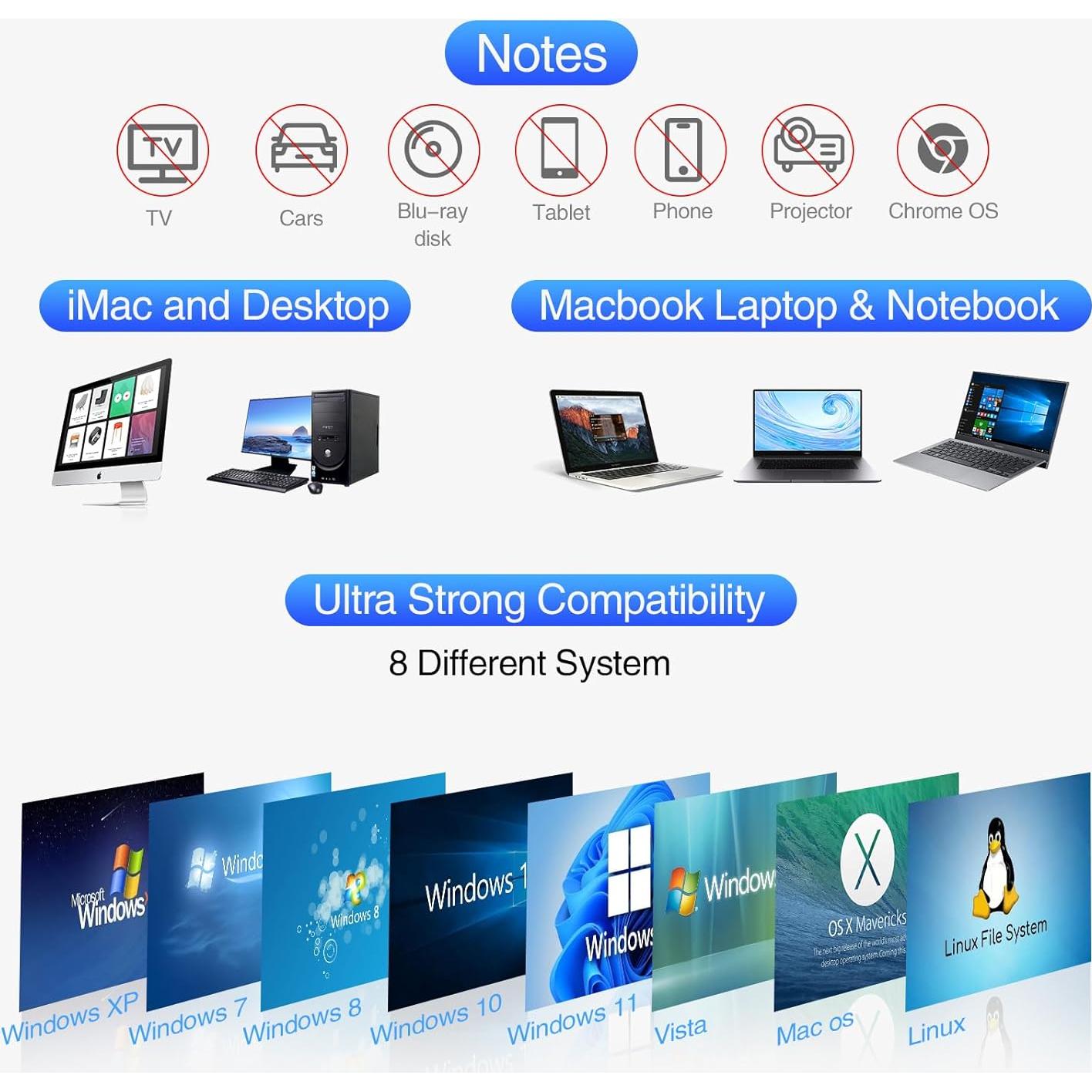 Unidad Externa de CD/DVD Aumdie BT681 USB 3.0 Negro-Rojo