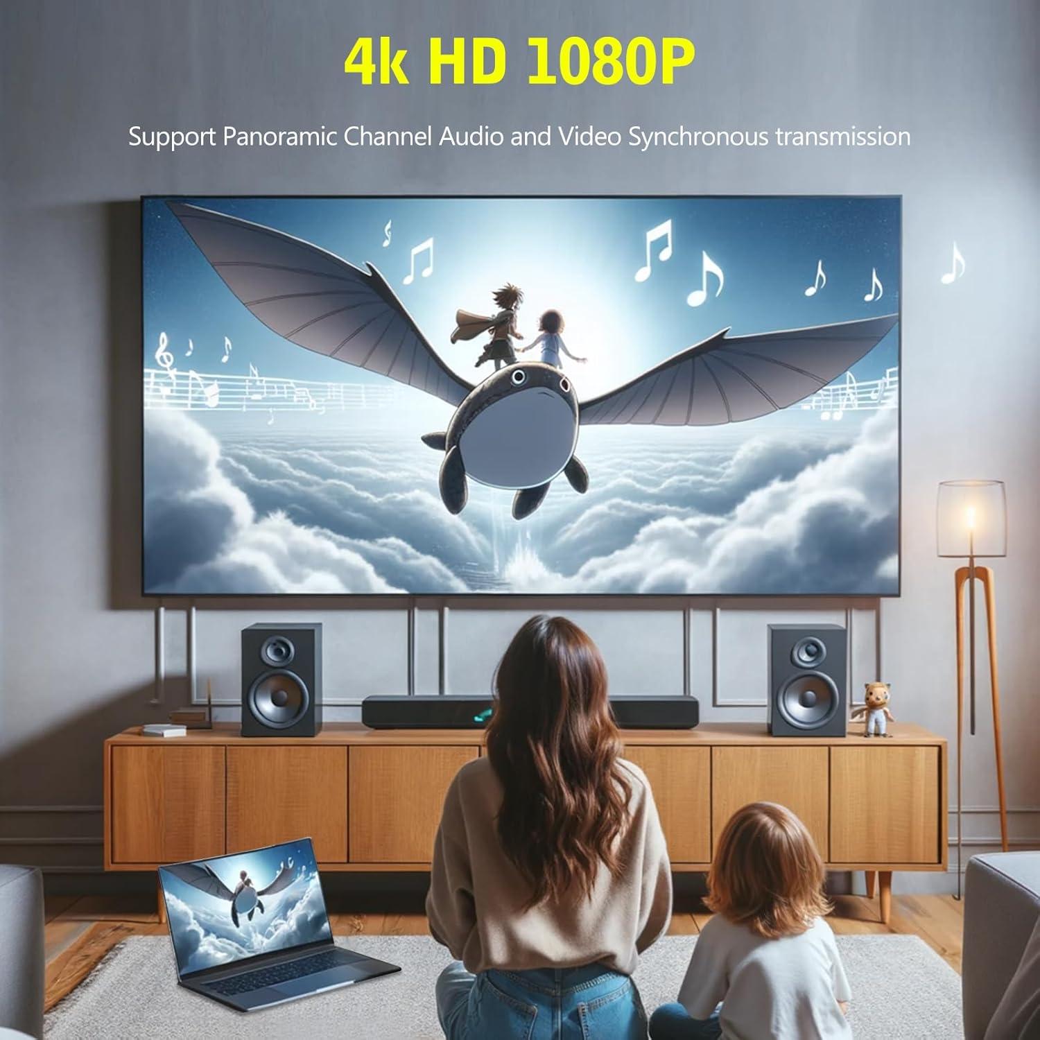 Extensor HDMI Eiszuso 2 Puertos RJ45 hasta 30m 1080P