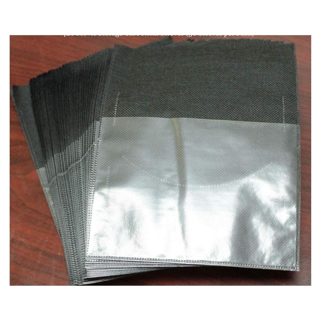 50 Fundas de Recambio DVD Blu-Ray Hongwa Color Negro