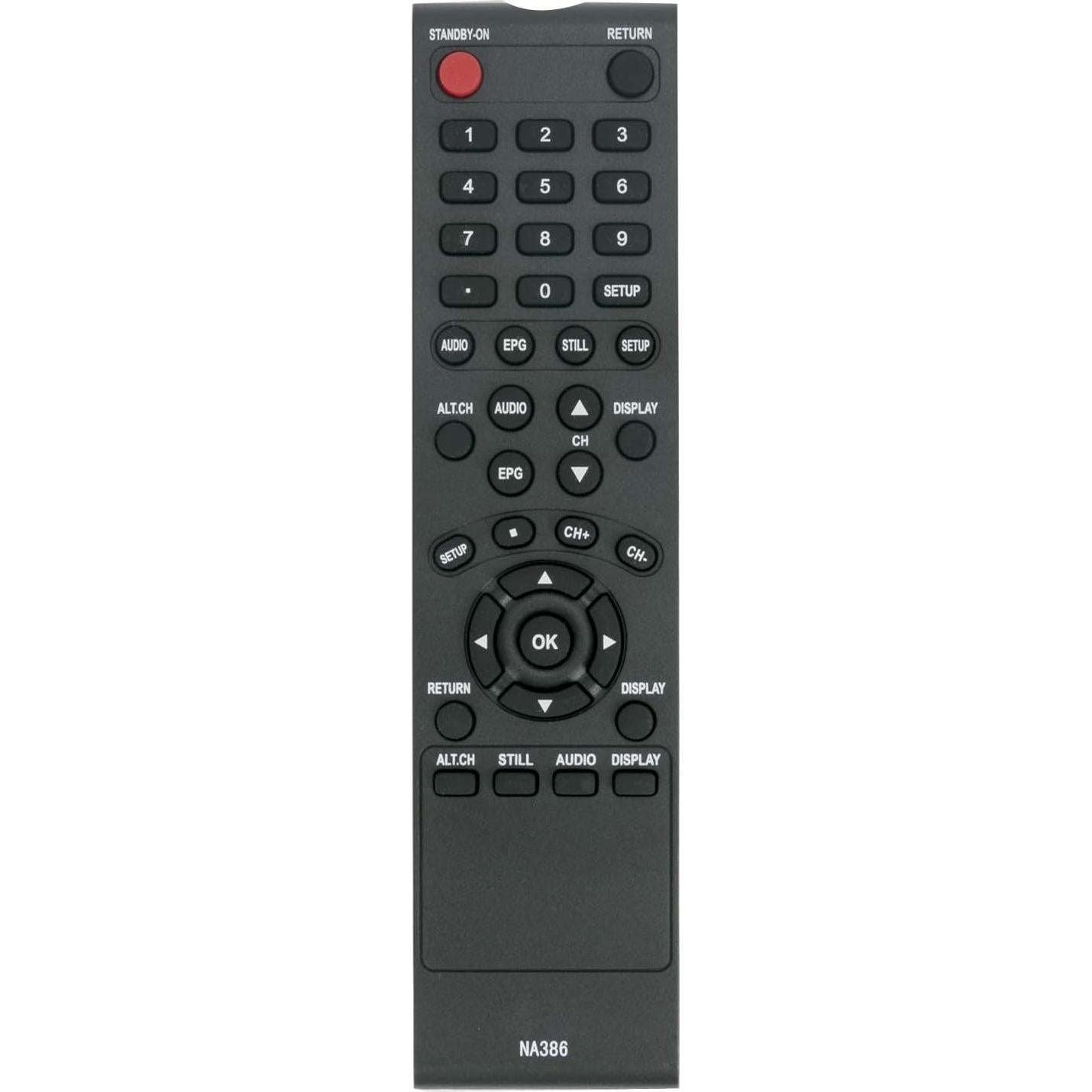 Control Remoto NA386UD Compatible Magnavox RTB110MW9 TV110MW9