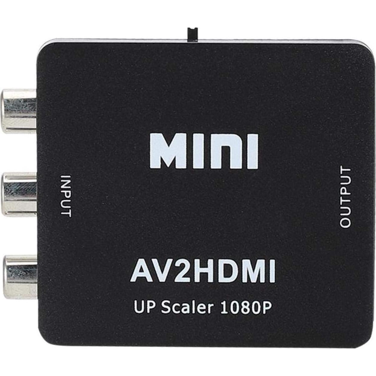 Convertidor de Video HD AV a HDMI Sanpyl 1080P USB