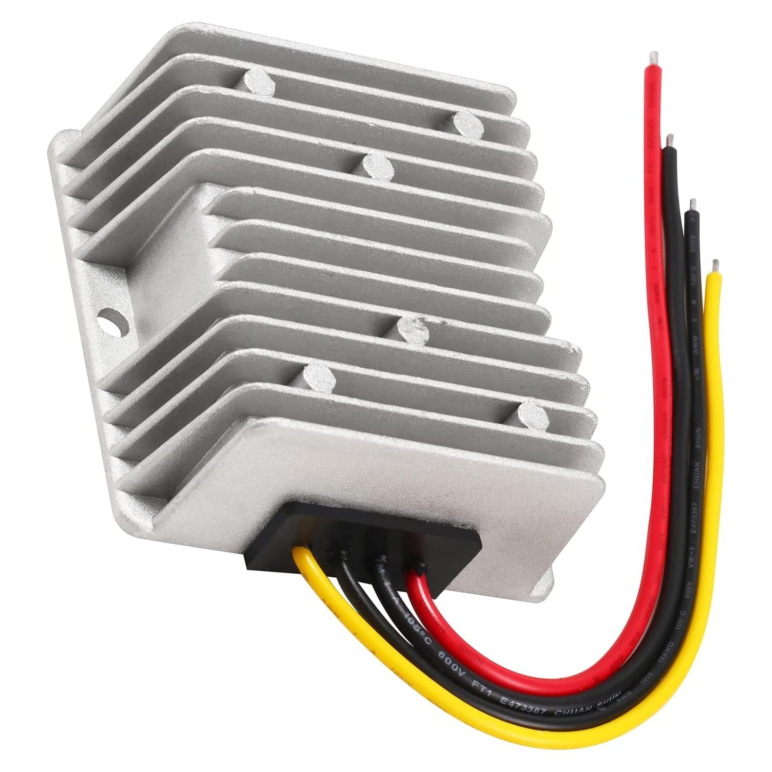 Convertidor DC a DC 8V-40V a 13.8V 10A QJFCS Regulador