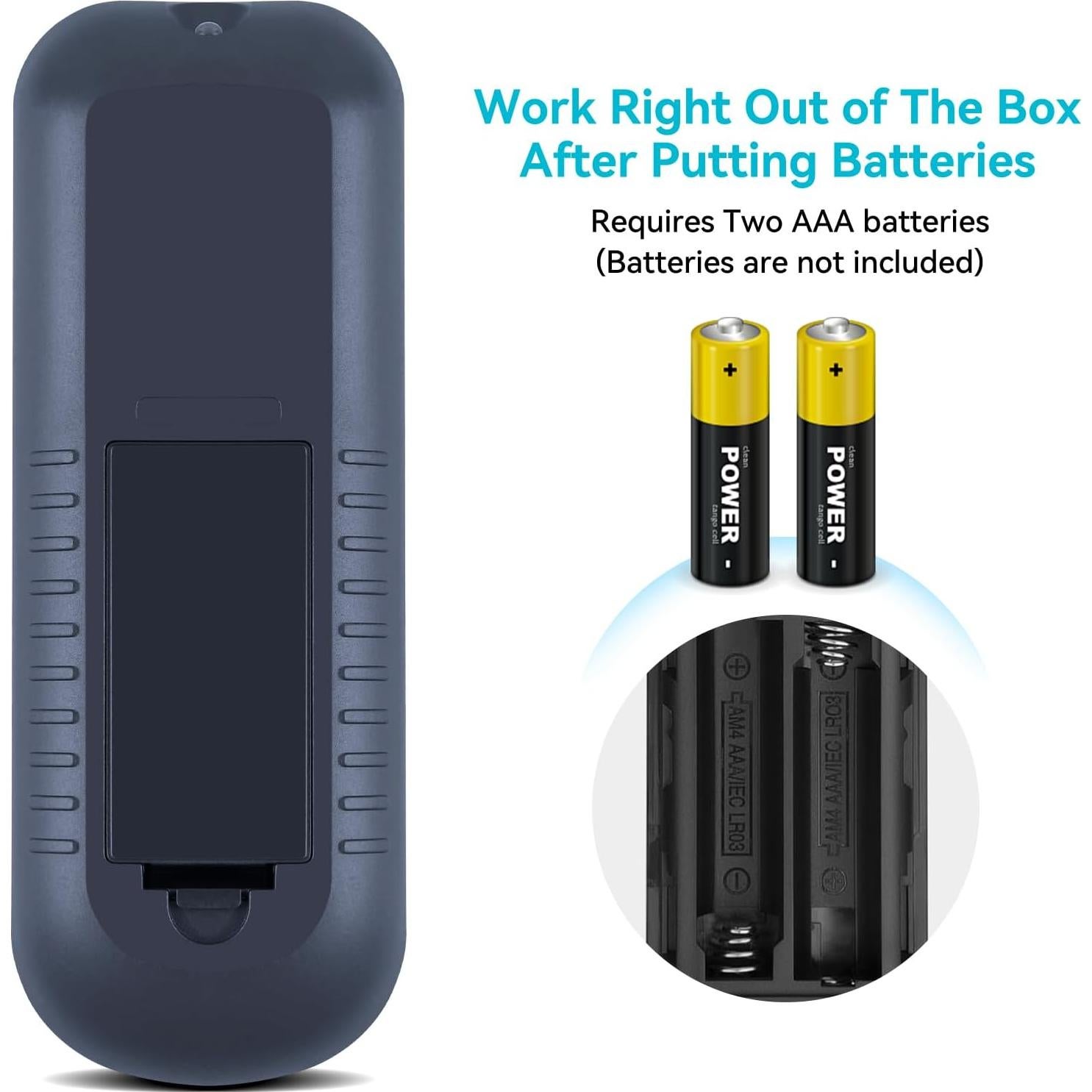 Control Remoto Universal ZWP RCR503BR para 3 Dispositivos