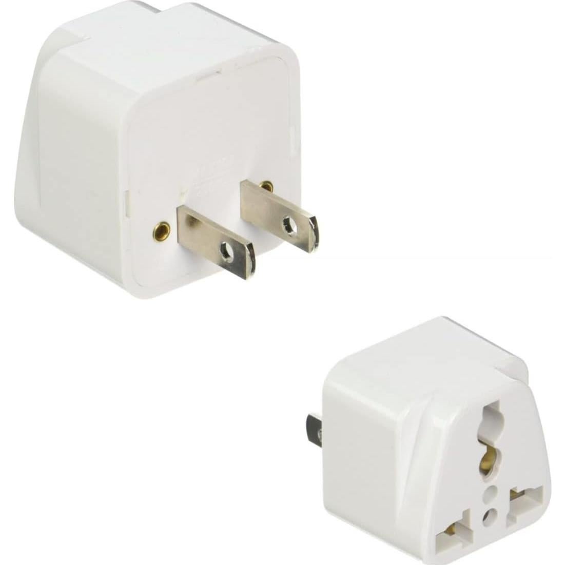 Adaptador de Enchufe de Viaje Universal VizGiz 2 Pack US/EU/UK/AU