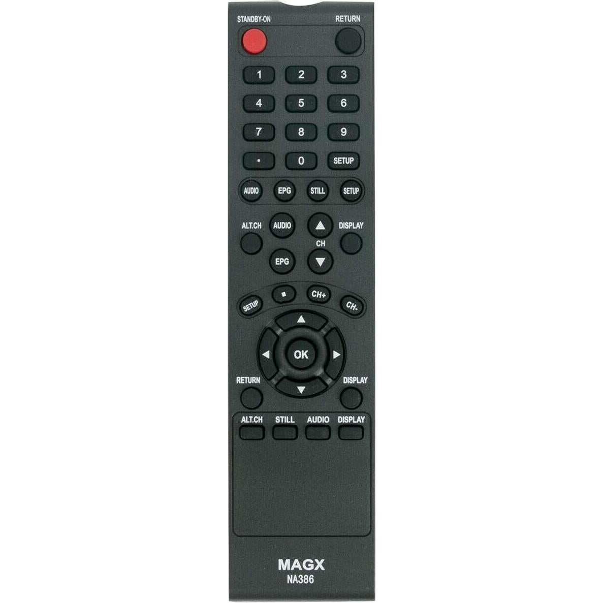 Control Remoto AIDITIYMI NA386UD para Magnavox TV Conversor