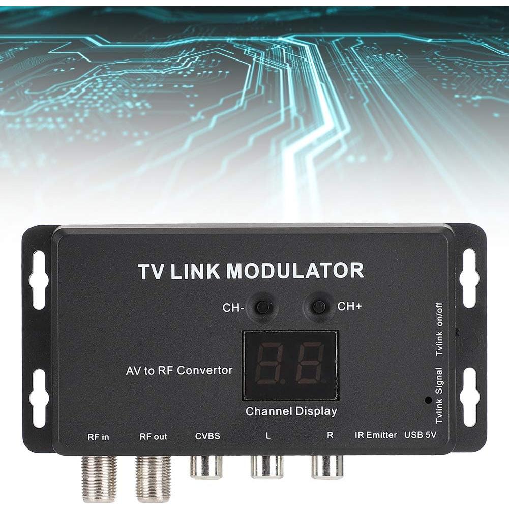 Modulador UHF Profesional Fosa1 AV a RF con Cable USB
