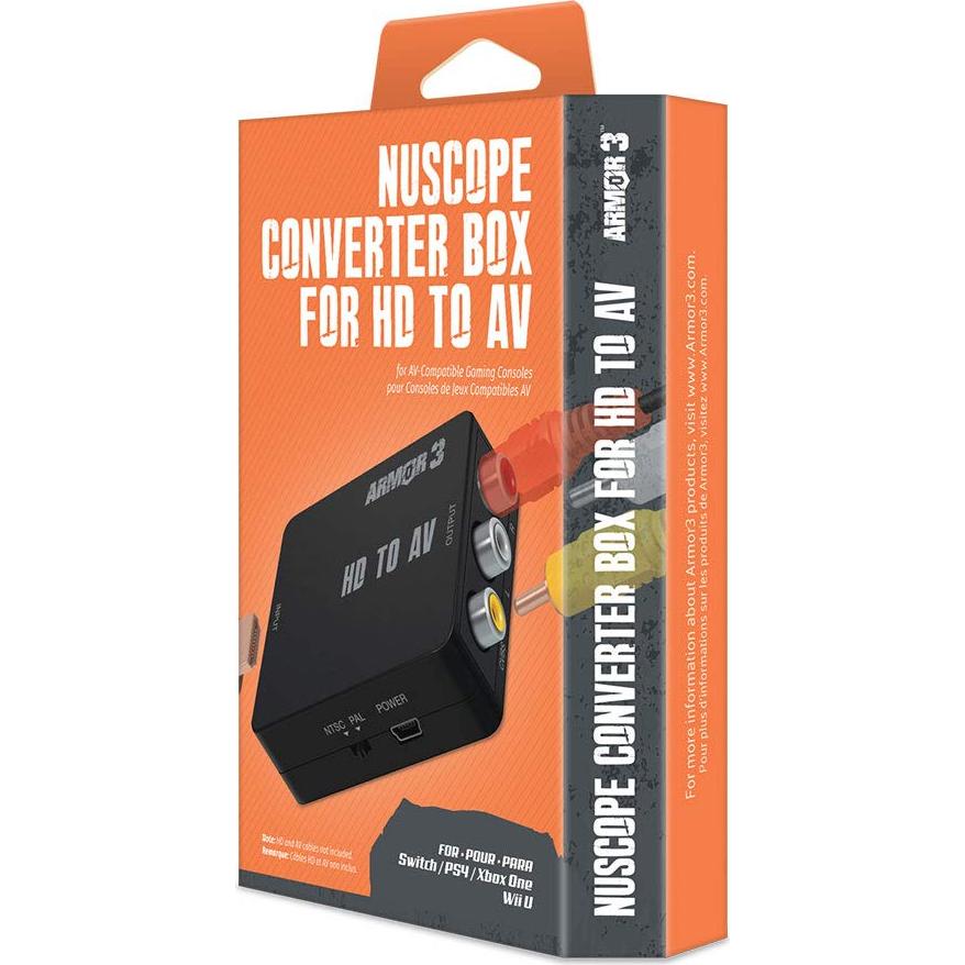 Caja Convertidora Armor3 NuScope HD a AV para Consolas y PC