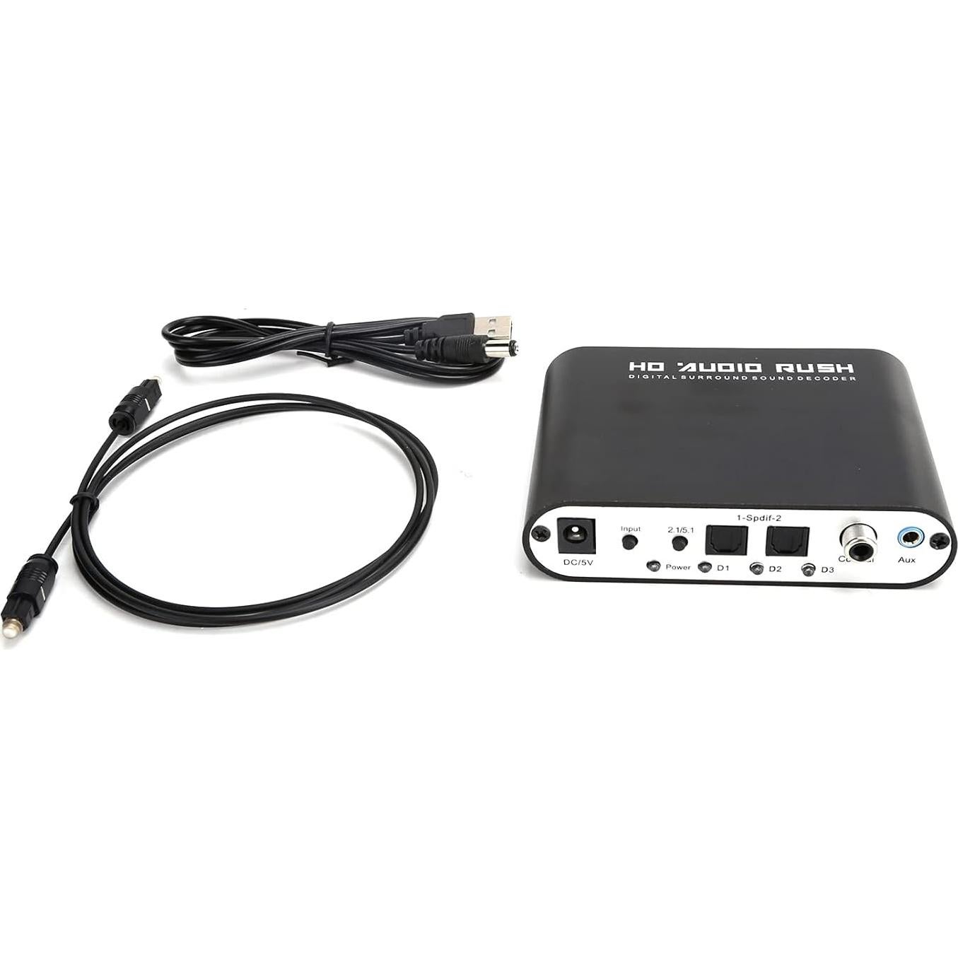 Convertidor de Audio Digital a Analógico 5.1CH Acogedor