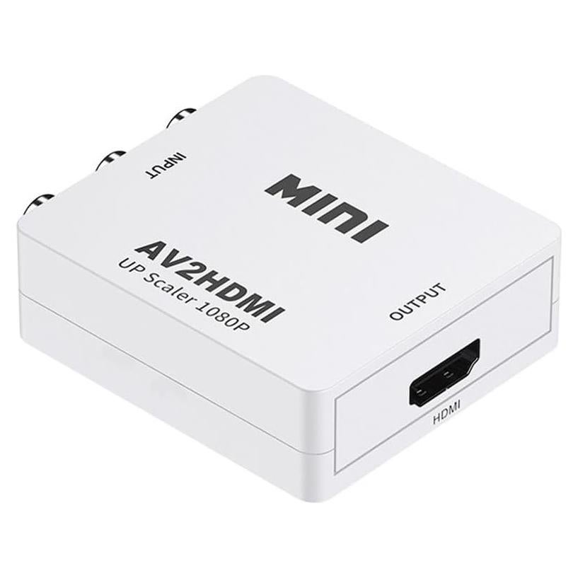 Convertidor AV a HDMI 1080p xdz con Cable Mini USB