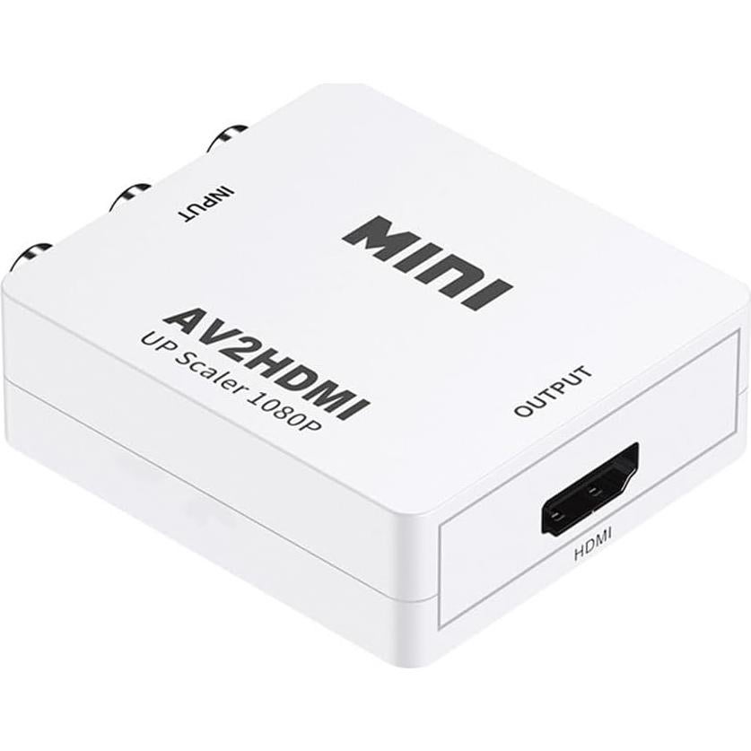 Convertidor AV a HDMI 1080p xdz con Cable Mini USB