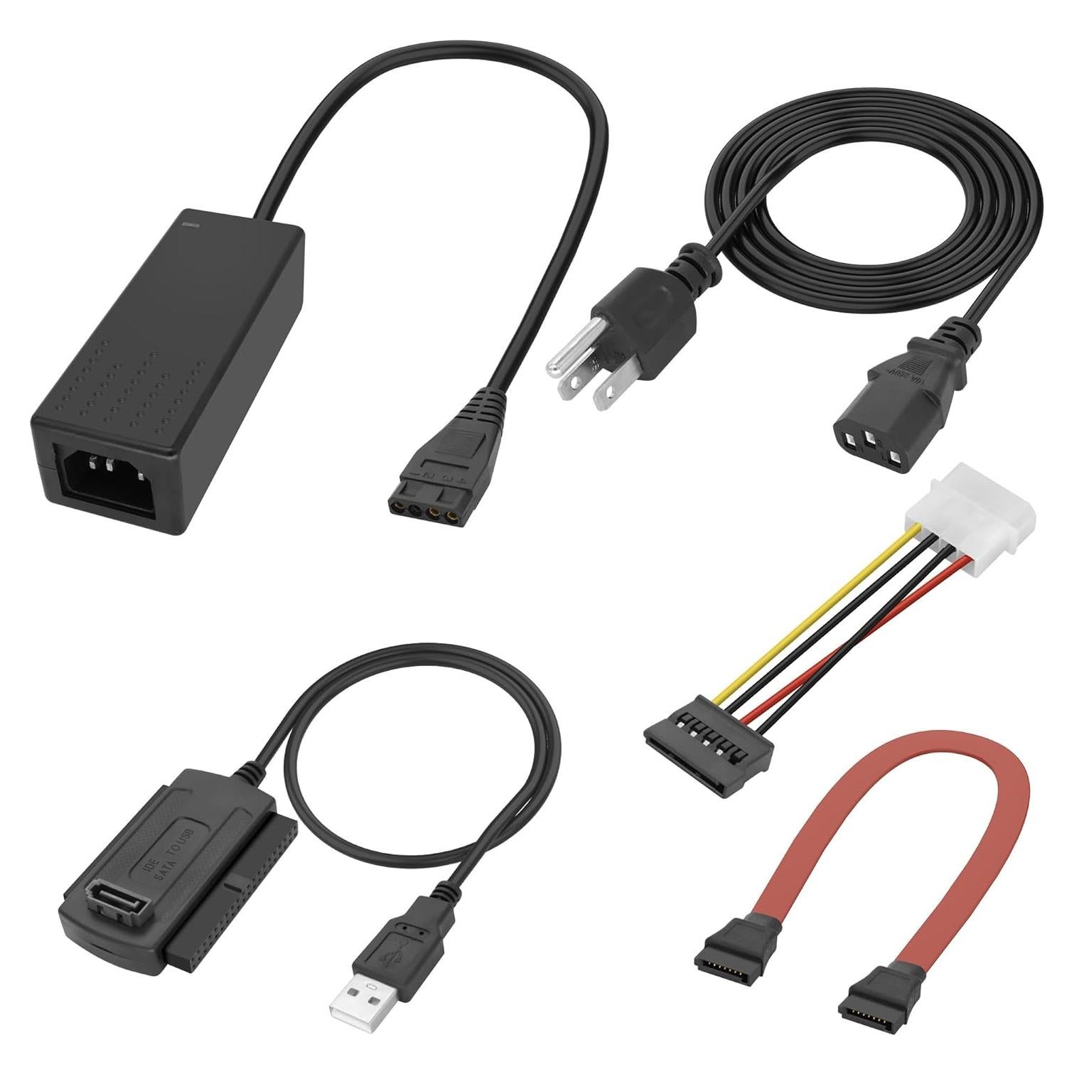 Adaptador SATA PATA IDE a USB 2.0 Yingtuyou 2.5" 3.5"