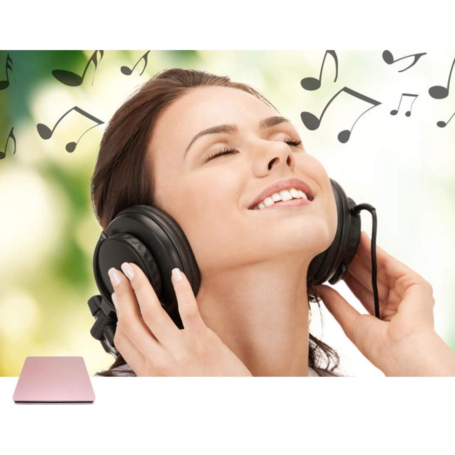 Unidad DVD Externa Juanery USB-C 331.7g Compatible Mac y PC