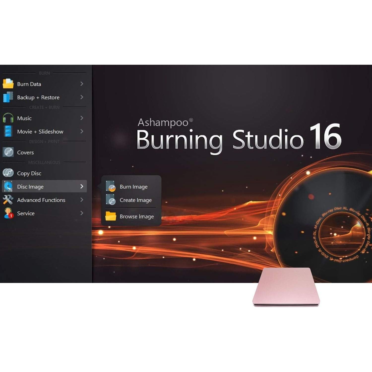 Unidad DVD Externa Juanery USB-C 331.7g Compatible Mac y PC