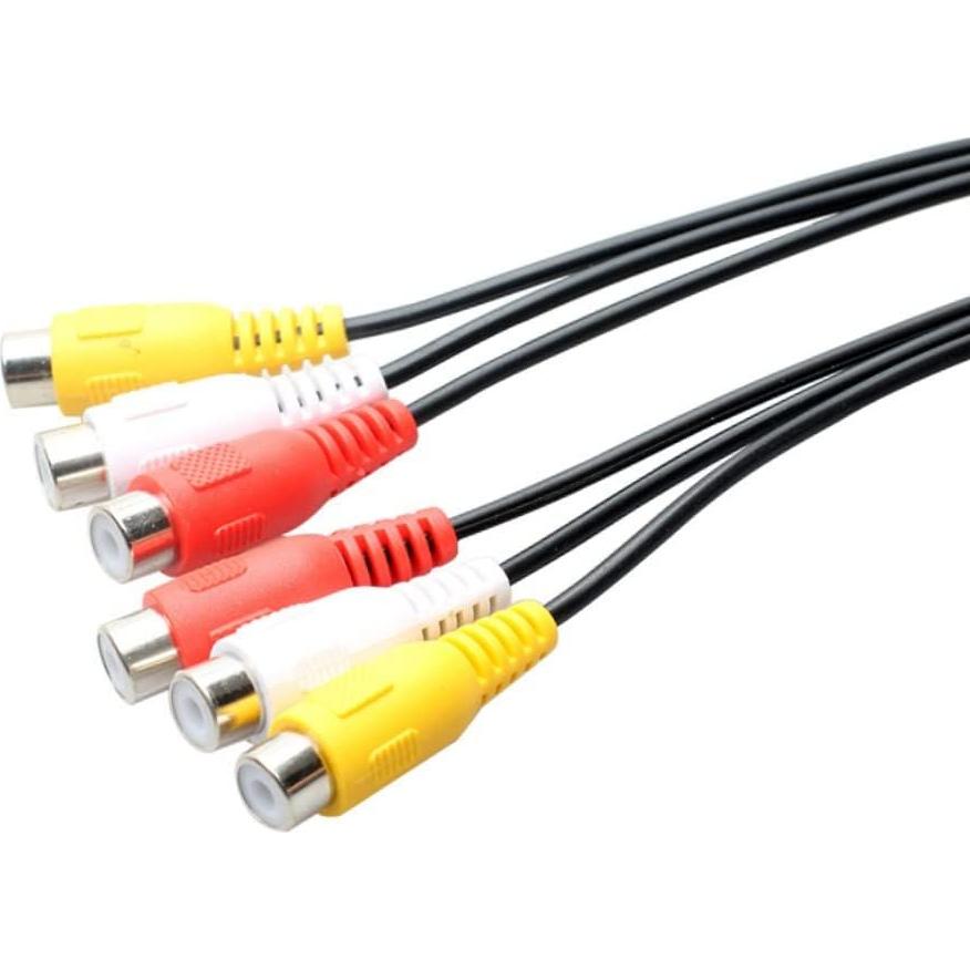 Divisor de Audio Video 3RCA Suckoo 1 en 2 Salidas 0.25m