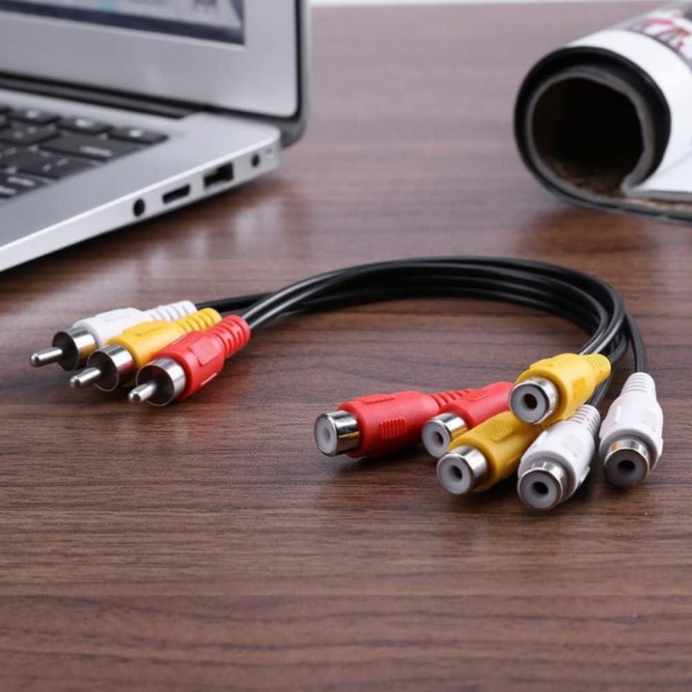 Divisor de Audio Video 3RCA Suckoo 1 en 2 Salidas 0.25m