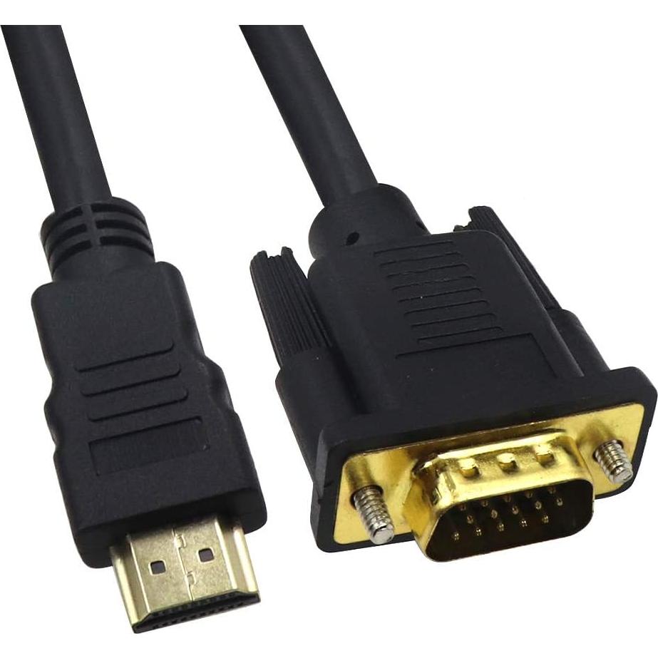 Cable Adaptador HDMI a VGA Sscon 1.8m 1080P Macho a Macho