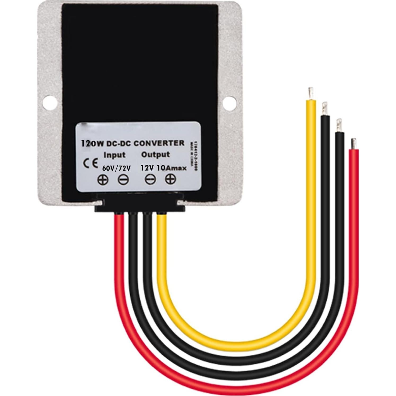 Convertidor DC/DC 60V 72V a 12V 10A 120W XingHua