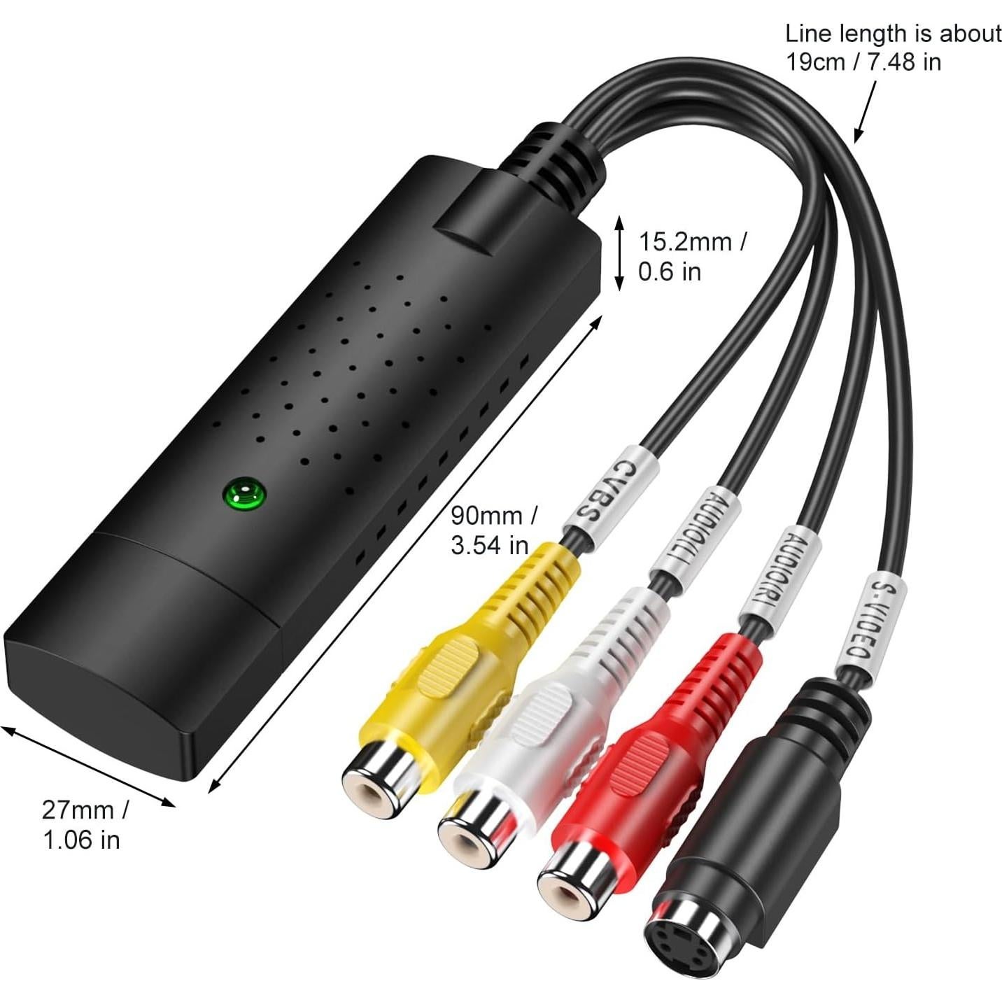 Tarjeta de Captura de Video USB ShuoArmor VAC-005 HD 720P