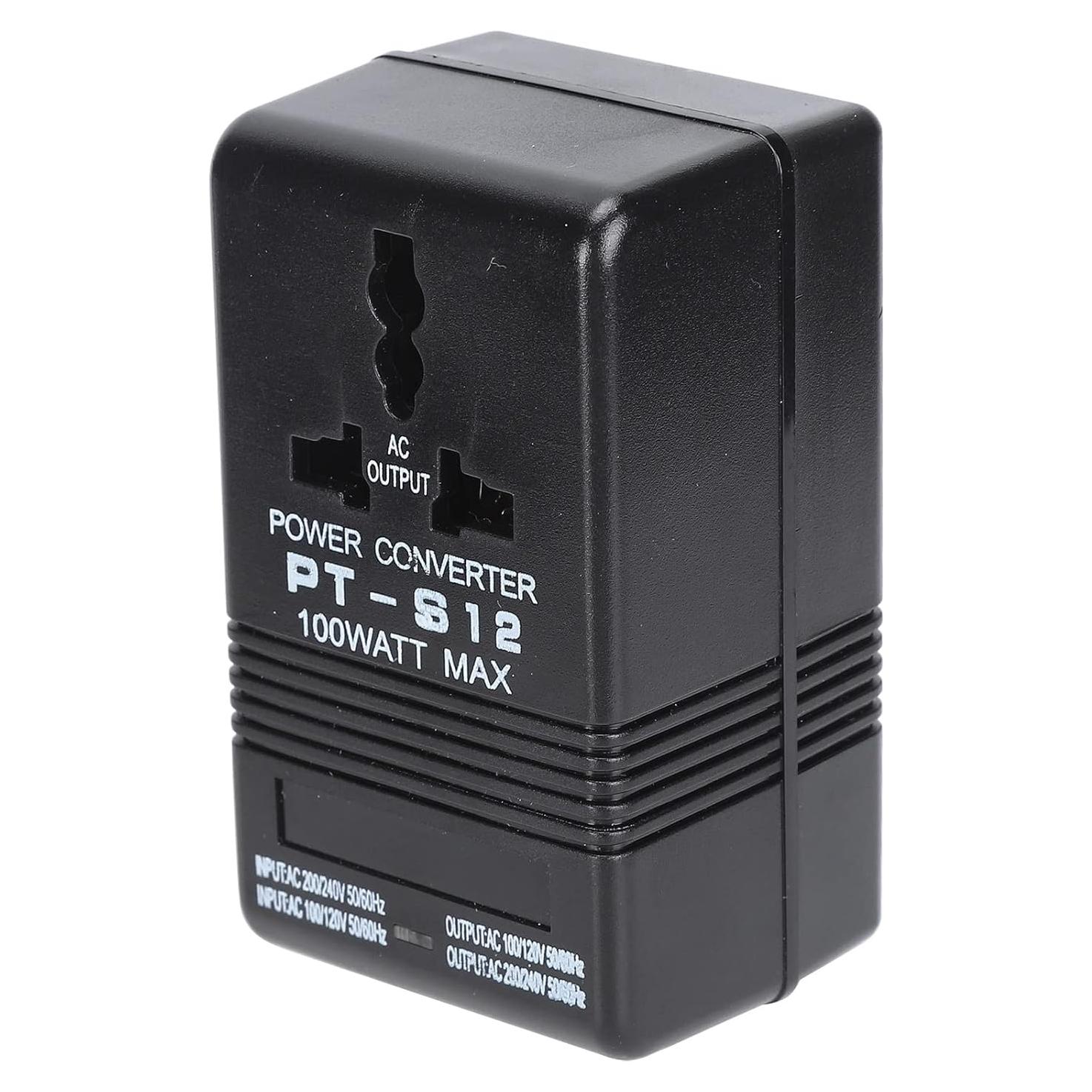 Convertidor de Voltaje Naroote PT-S12 100W para Viajes