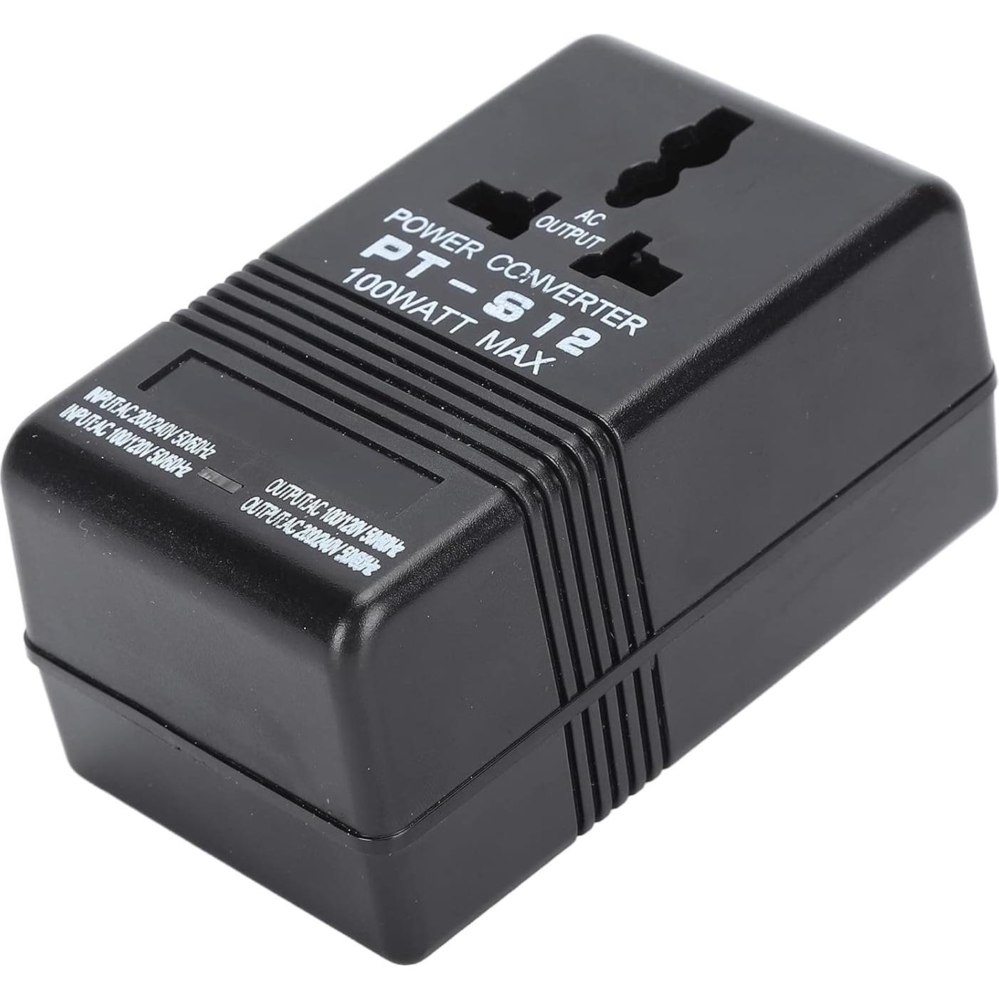 Convertidor de Voltaje Naroote PT-S12 100W para Viajes