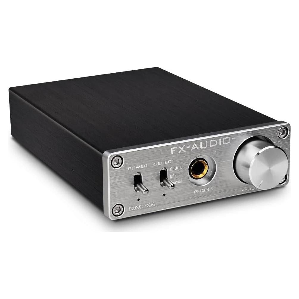 DAC de Audio Digital KGUSS FX-Audio Mini 24Bit 96KHz Plata