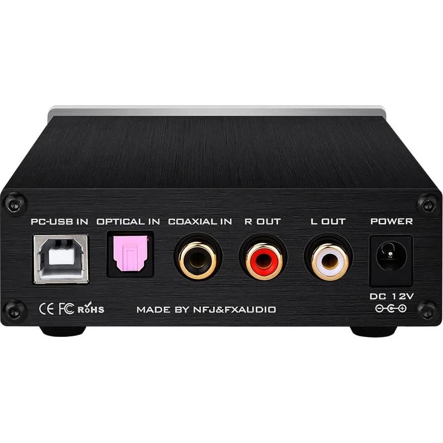 DAC de Audio Digital KGUSS FX-Audio Mini 24Bit 96KHz Plata