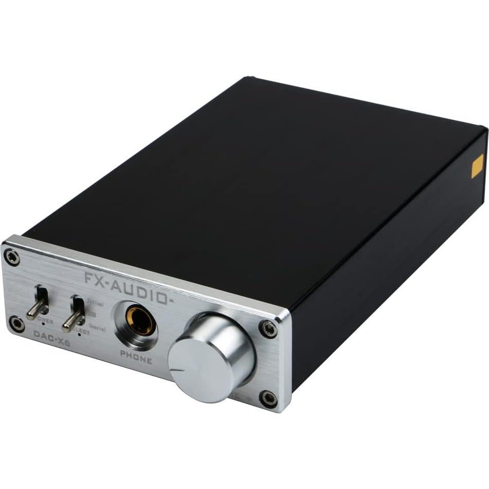 DAC de Audio Digital KGUSS FX-Audio Mini 24Bit 96KHz Plata