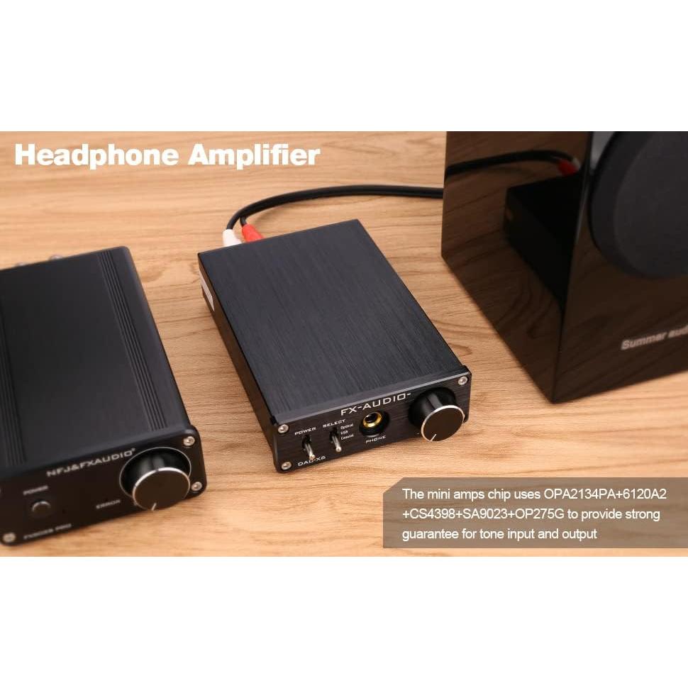 DAC de Audio Digital KGUSS FX-Audio Mini 24Bit 96KHz Plata