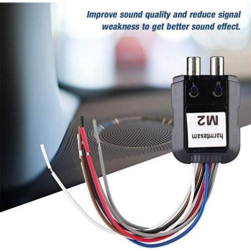 Convertidor de Audio Aramox Estéreo de Coche 2 Canales Bajo