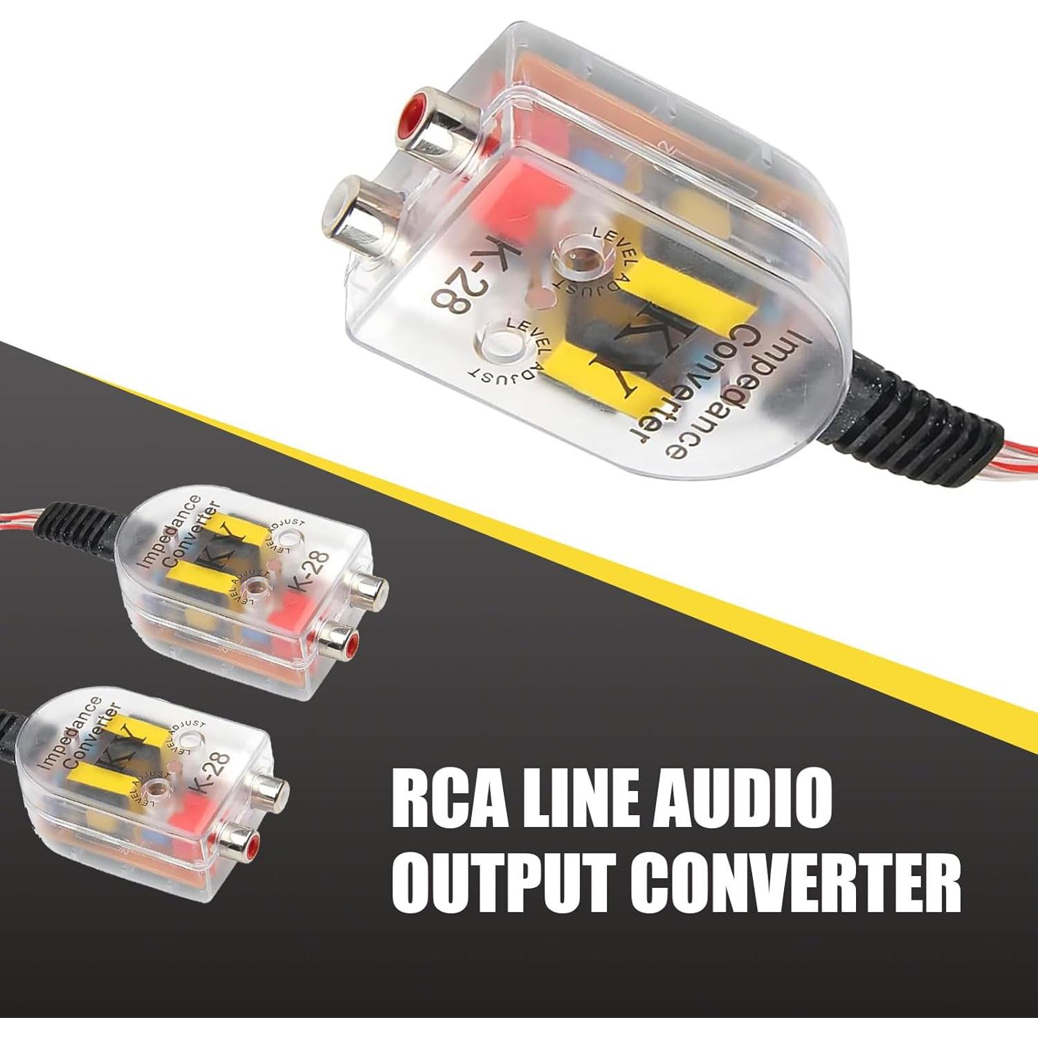 Convertidor de Audio Subwoofer Pinflaw Alta a Baja Frecuencia