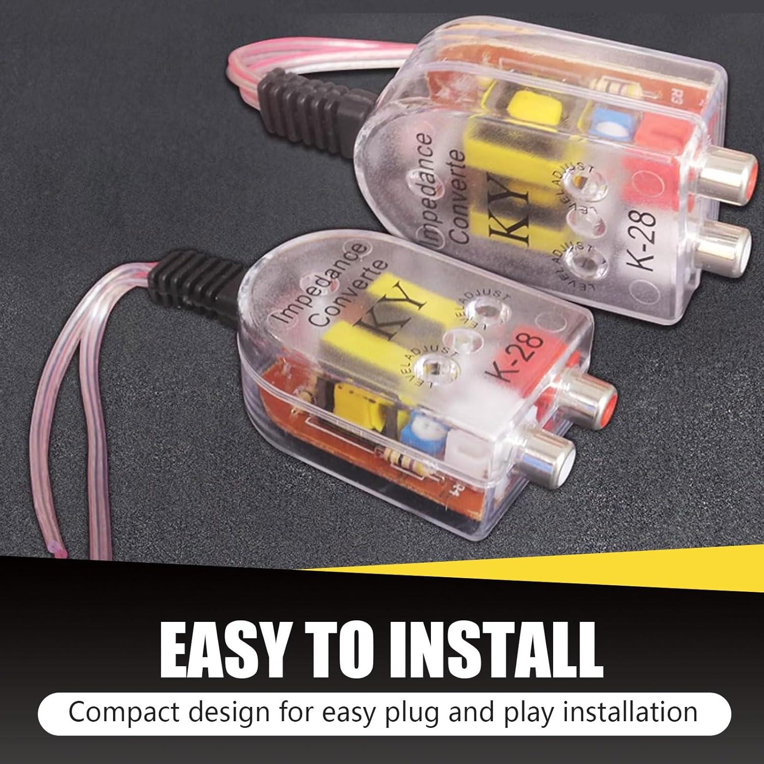 Convertidor de Audio Subwoofer Pinflaw Alta a Baja Frecuencia