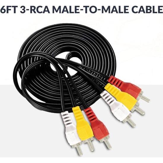Cable RCA macho a macho 1.83m Newhouse Hardware RCA6-01