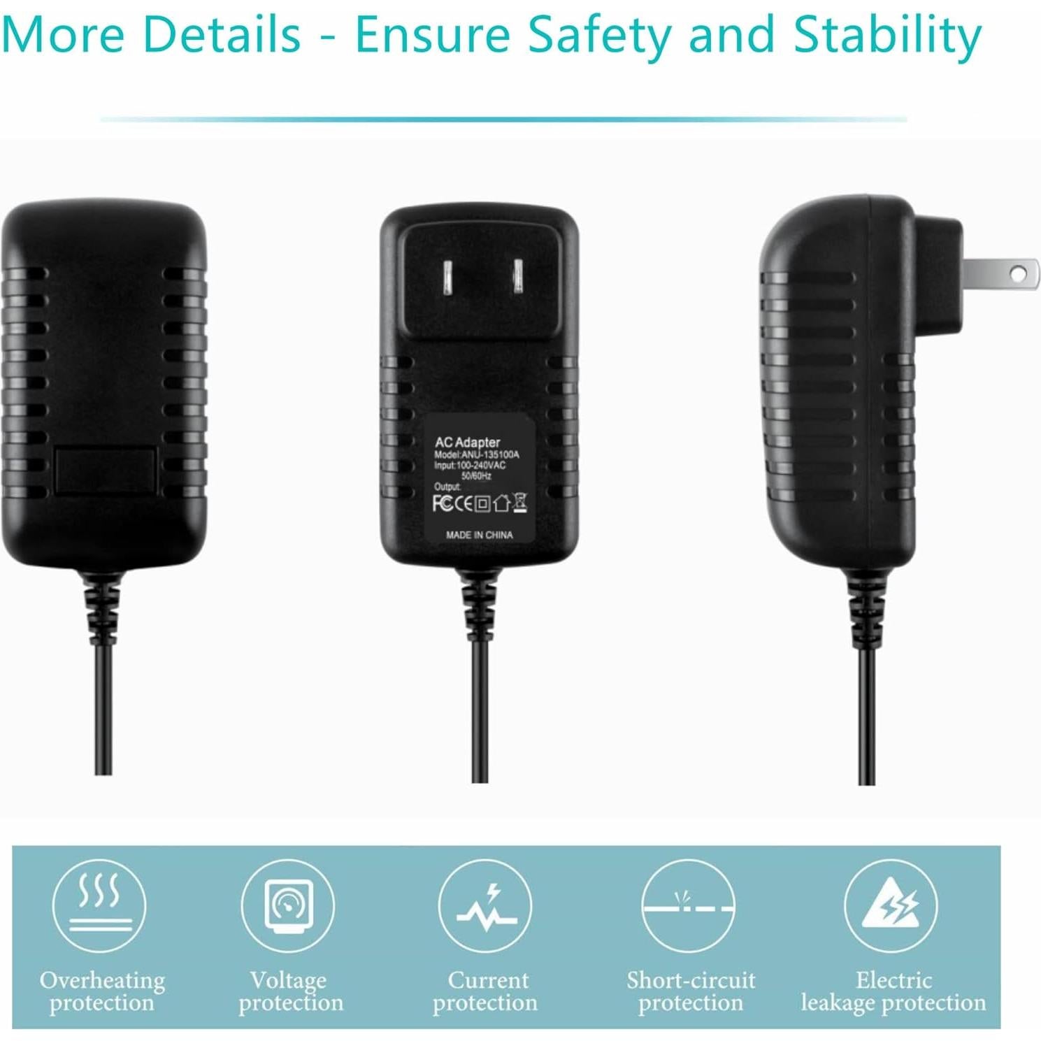 Adaptador de CA Dysead para Reproductor DVD Sylvania SDVD8706