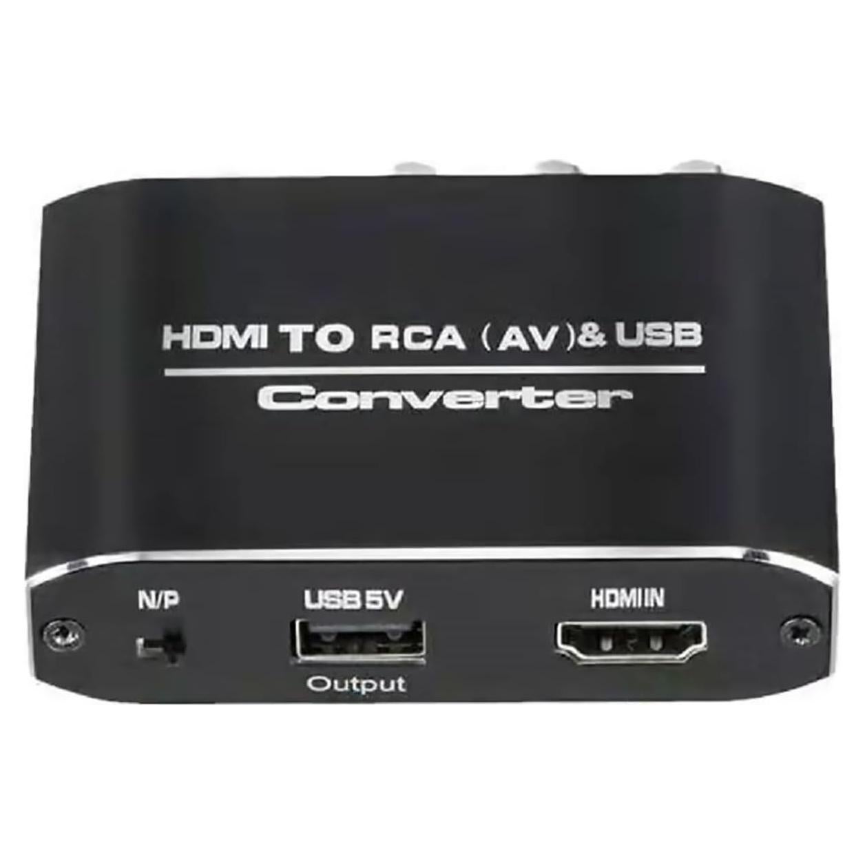 Convertidor HDMI a RCA TECKEEN 1080P Audio Video Adaptador