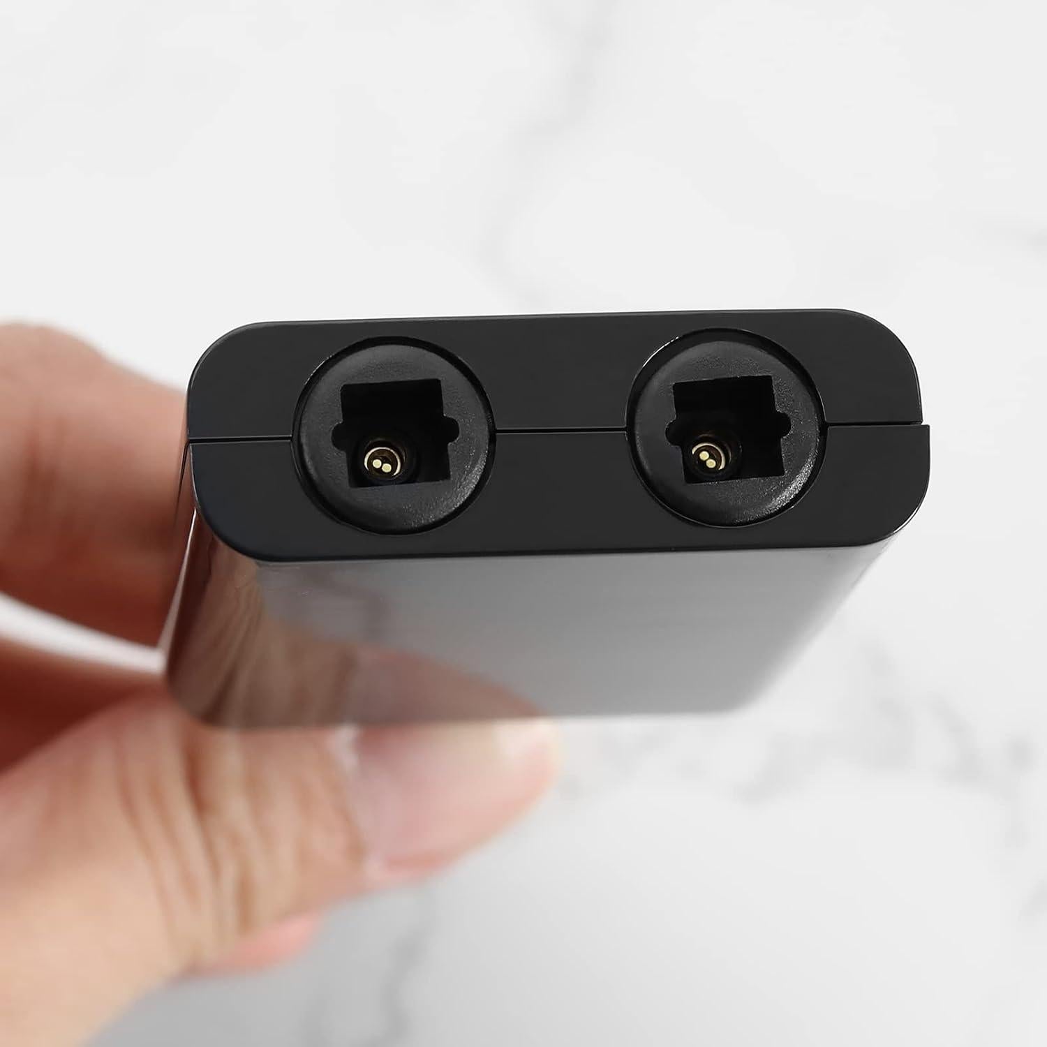 Adaptador Divisor de Audio Óptico Toslink 1 en 2 Micro Traders