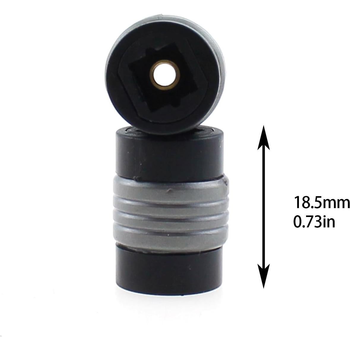 Extensor de Cable de Fibra Óptica Toslink MTQY 2 Piezas