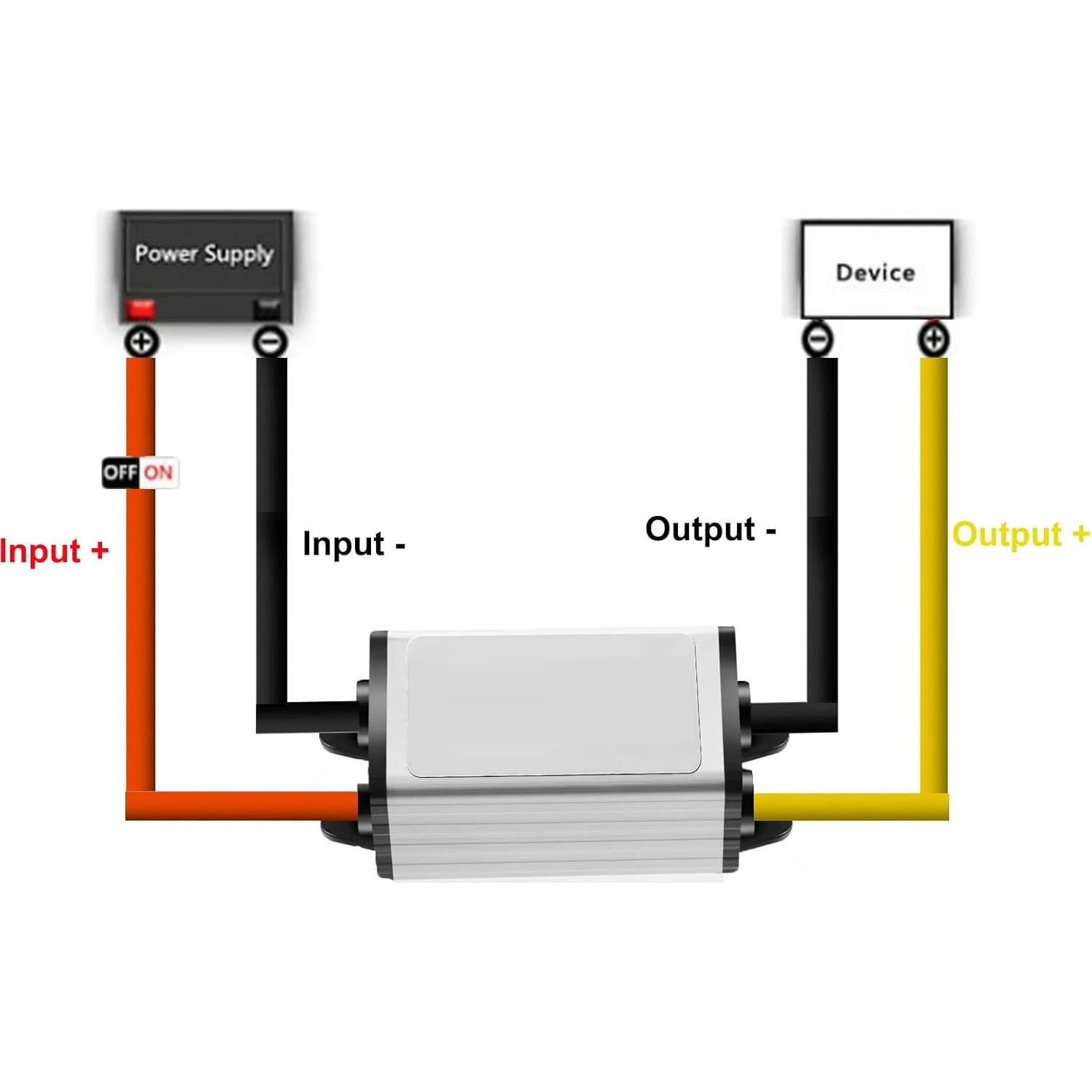 Convertidor de Voltaje DC 12V a 5V 3A SIPYTOPF para Automóvil