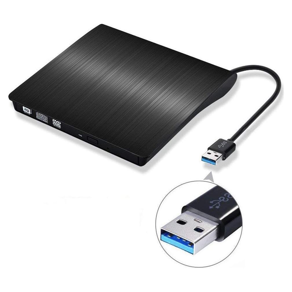 Grabadora DVD Externa USB 3.0 Wolf War Ultra Slim 250g