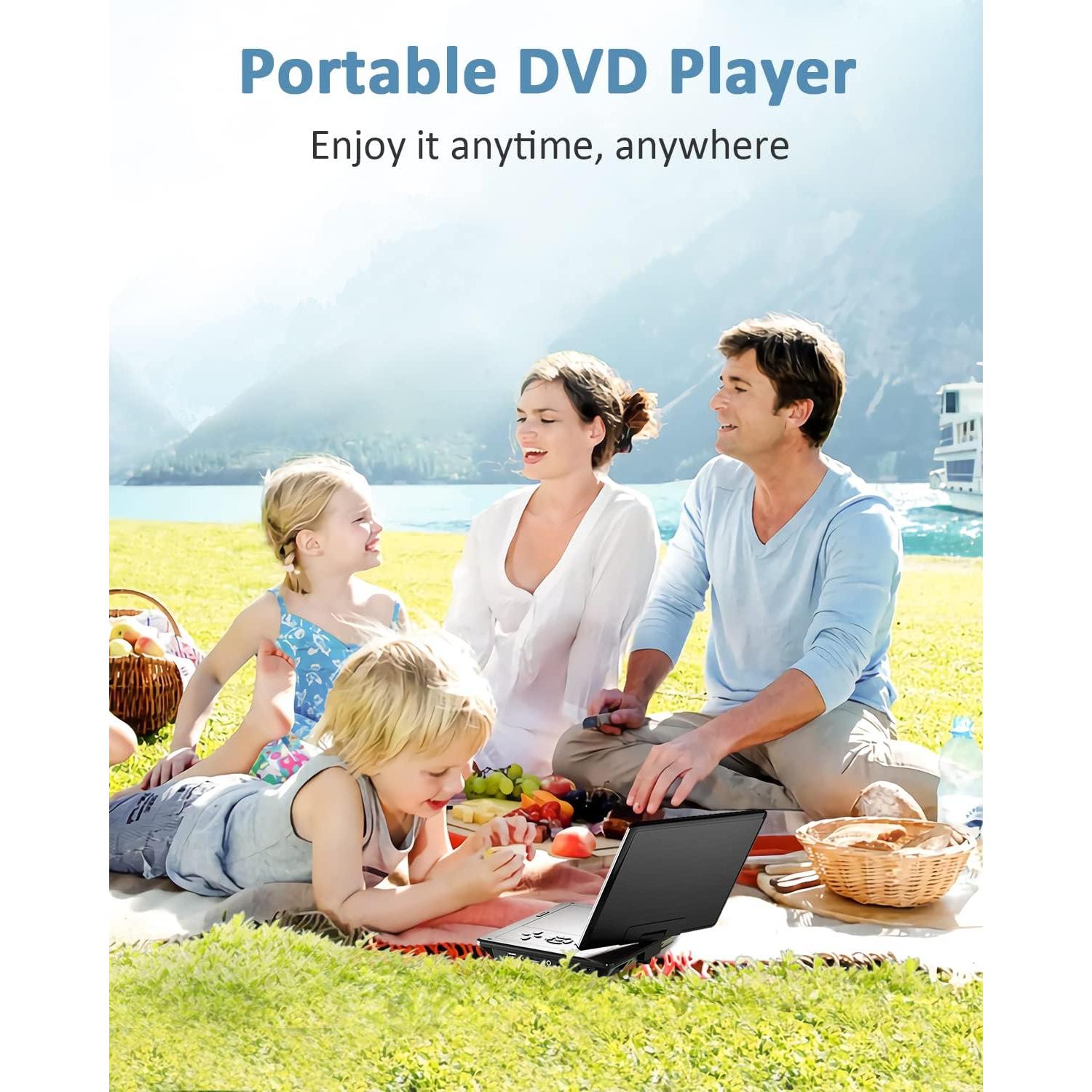 Reproductor de DVD Portátil Arafuna 10.5" HD para Coche