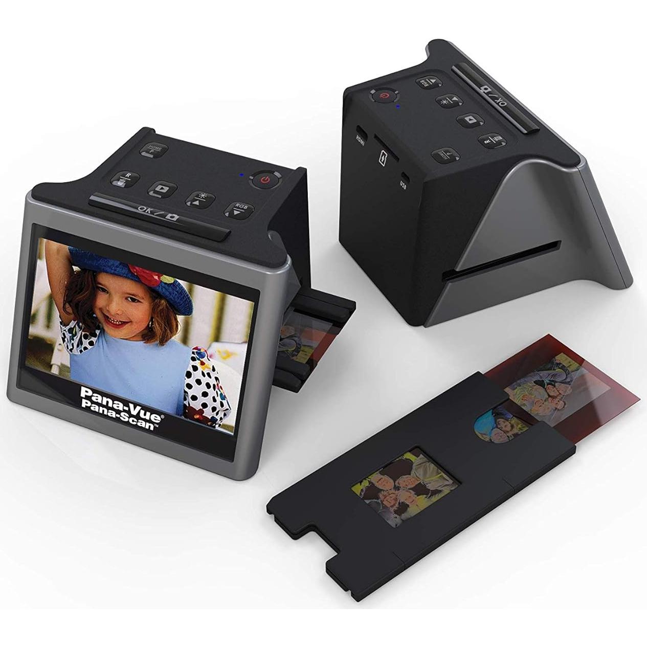 Escáner de Diapositivas Pana-Scan 22MP LCD 5" Digital