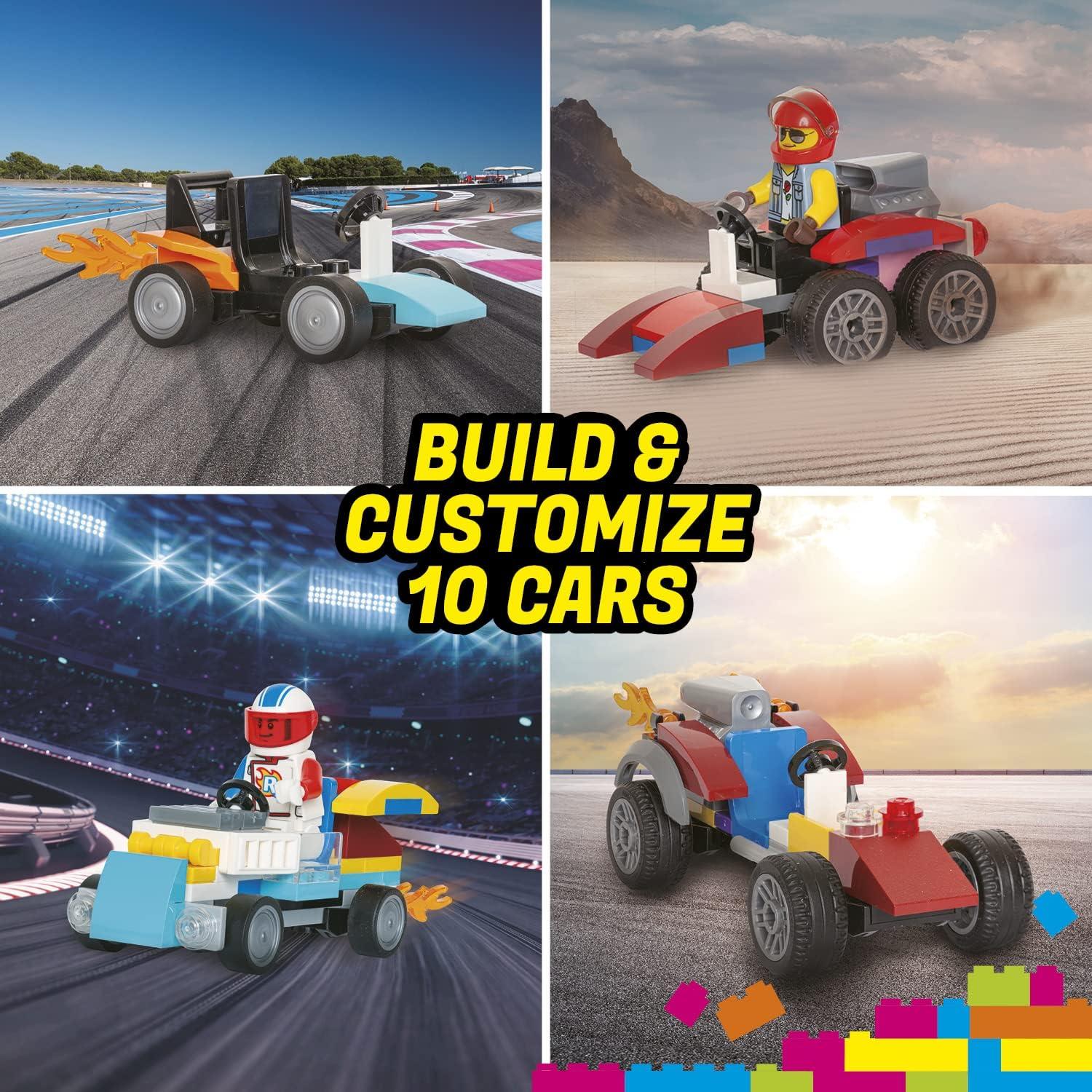 Kit de Carreras de Coches LEGO Klutz 10 Modelos STEM