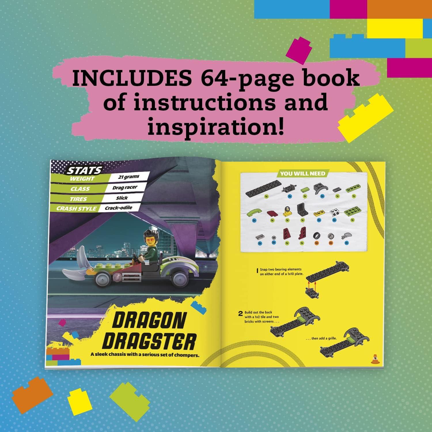 Kit de Carreras de Coches LEGO Klutz 10 Modelos STEM